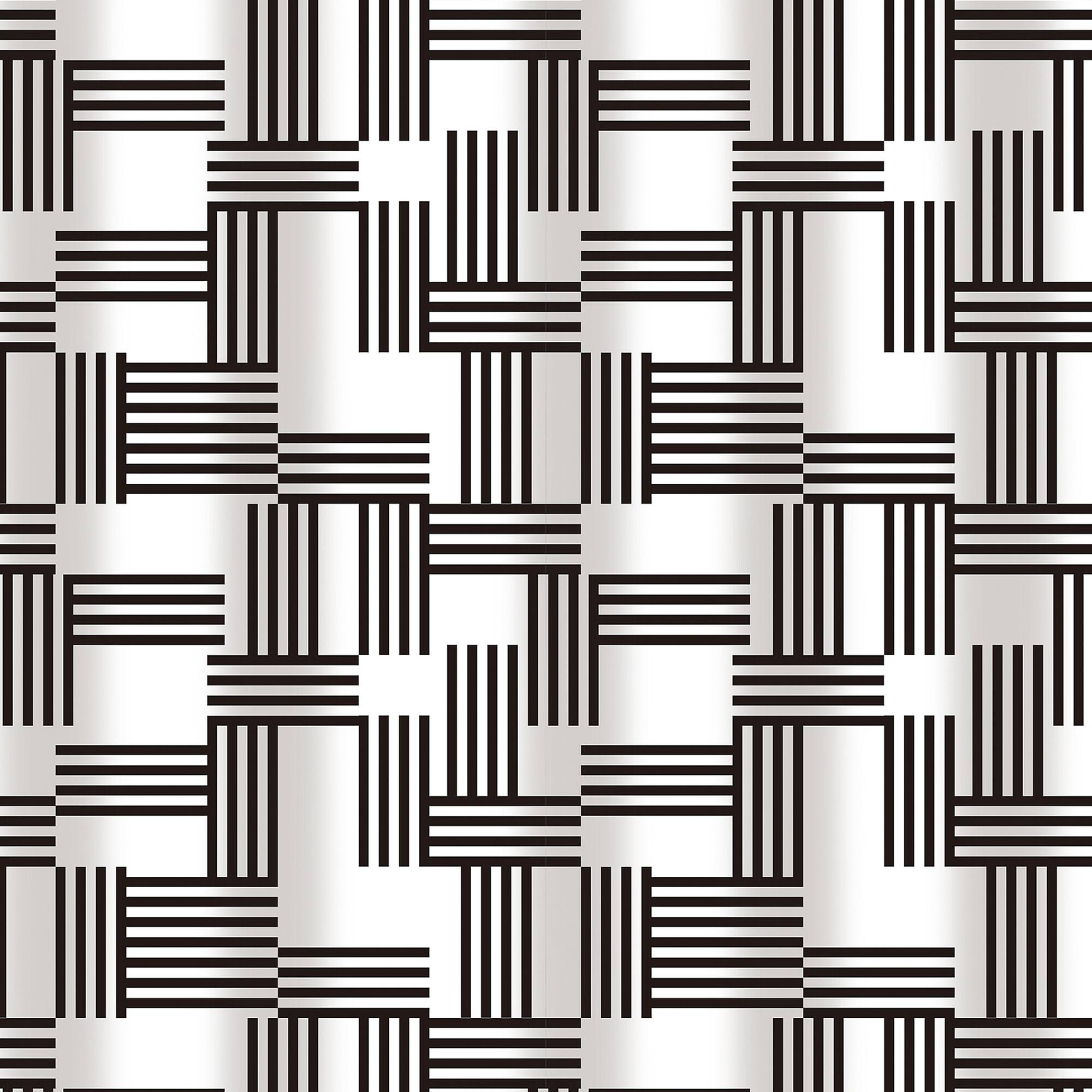 Bath Bliss Woven Stripes Design Shower Curtain